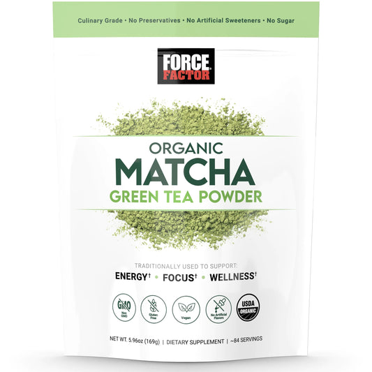 FORCE FACTOR Organic Matcha Green Tea Powder