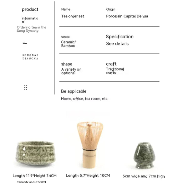 Japanese Matcha Tea Set (Starter)